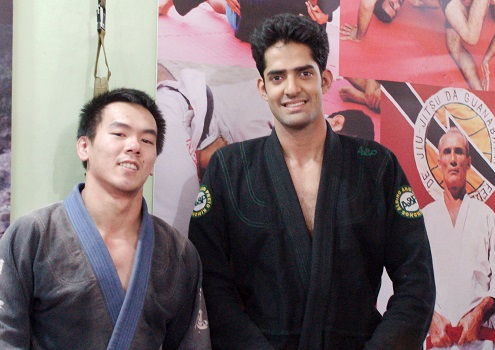 Gian Dee from Phillippines visits BJJ India